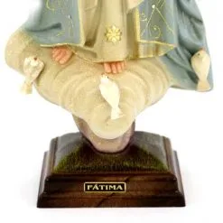 Statua Madonna Di Fatima Dipinta Con Occhi Di Vetro 55 Cm -Sconto Rosari Fai da Te in Italia 154001231 statua madonna di fatima dipinta con occhi di vetro 55 cmc 550x550 1