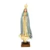 Statua Madonna Di Fatima Dipinta Con Occhi Di Vetro 70 Cm