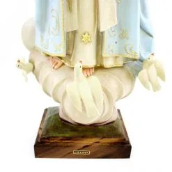 Statua Madonna Di Fatima Dipinta Con Occhi Di Vetro 95 Cm -Sconto Rosari Fai da Te in Italia 154001233 statua madonna di fatima dipinta con occhi di vetro 95 cmc 550x550 1