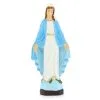 Statua Madonna Miracolosa Resina Siliconica 16 Cm