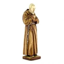 Statua San Pio Da Pietrelcina Resina Colorata 23 Cm -Sconto Rosari Fai da Te in Italia 154001260 statua san pio da pietrelcina resina colorata 23 cmc 550x550 1