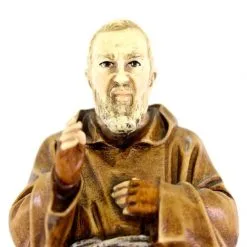 Statua San Pio Da Pietrelcina Resina Colorata 23 Cm -Sconto Rosari Fai da Te in Italia 154001260 statua san pio da pietrelcina resina colorata 23 cme 550x550 1