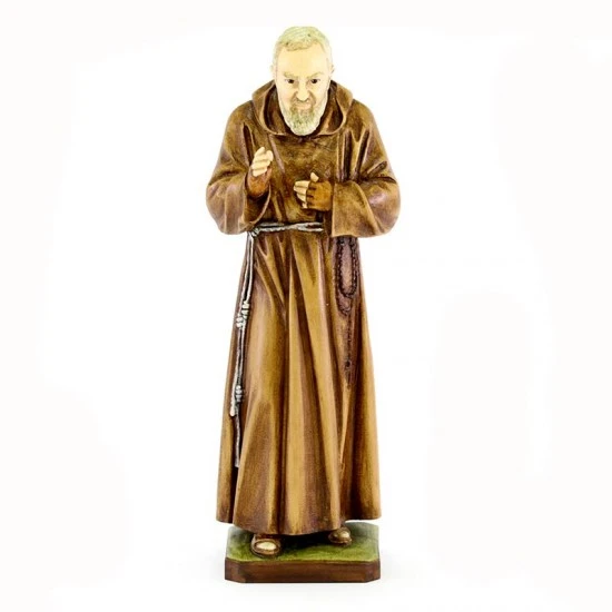 Statua San Pio Da Pietrelcina Resina Colorata 30 Cm 1 Statua San Pio Da Pietrelcina Resina Colorata 30 Cm