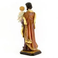 Statua San Giuseppe Resina Colorata 30 Cm -Sconto Rosari Fai da Te in Italia 154001269 statua san giuseppe in resina colorata 30 cmd 550x550 1