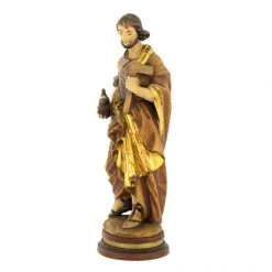 Statua San Giuseppe Falegname In Legno Colorato 22 Cm -Sconto Rosari Fai da Te in Italia 154001291 statua san giuseppe falegname in legno colorato 22 cmc 550x550 1