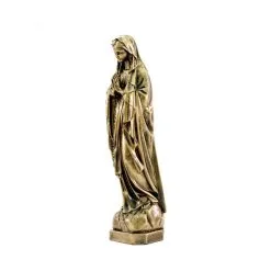 Statua Madonna Di Lourdes In Resina Bronzata 40 Cm -Sconto Rosari Fai da Te in Italia 154001302 statua madonna di lourdes in resina bronzata 40 cmc 550x550w
