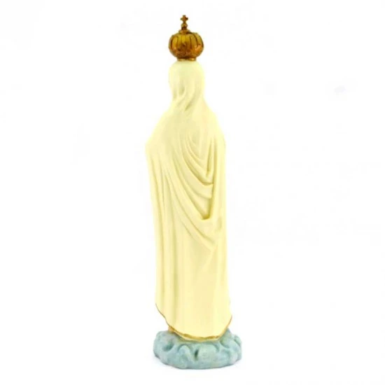 Statua Madonna Di Fatima In Resina Colorata 50 Cm 5 Statua Madonna Di Fatima In Resina Colorata 50 Cm - immagine 5