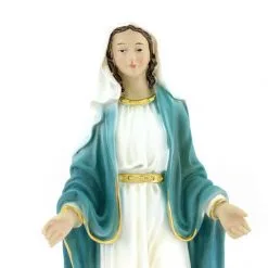 Statua Madonna Miracolosa In Resina 30 Cm -Sconto Rosari Fai da Te in Italia 154001317 statua madonna miracolosa resina colorata 30 cmc 550x550 1