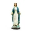 Statua Madonna Miracolosa In Resina Dipinta 20 Cm