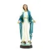 Statua Madonna Miracolosa In Resina Dipinta 50 Cm