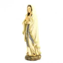 Statua Madonna Di Lourdes In Resina Colorata 31 Cm -Sconto Rosari Fai da Te in Italia 154001339 statua madonna di lourdes in resina colorata 31 cmc 550x550 1