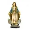 Statua Madonna Miracolosa In Resina Colorata 8 Cm