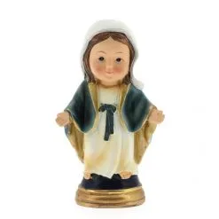 Statua Madonna Immacolata Baby In Resina 9,5 Cm