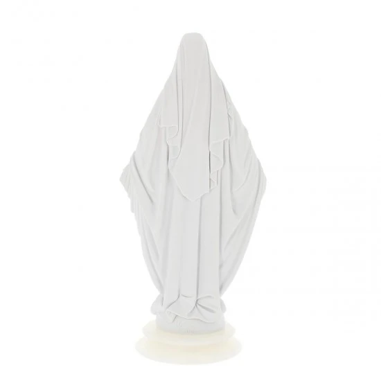 Statua Madonna Miracolosa Bianca 50 Cm 4 Statua Madonna Miracolosa Bianca 50 Cm - immagine 4