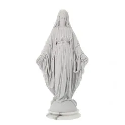 Statua Madonna Miracolosa Bianca 43 Cm
