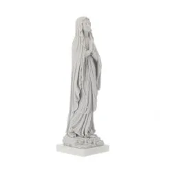 Statua Madonna Di Lourdes Bianca 27 Cm 6 Statua Madonna Di Lourdes Bianca 27 Cm -Sconto Rosari Fai da Te in Italia 154001475 statua madonna di lourdes bianca 27 cmc 550x550 1