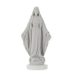 Statua Madonna Miracolosa Bianca 18 Cm