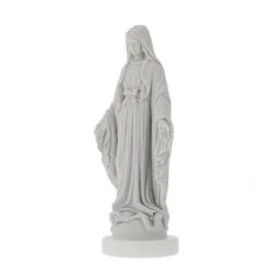 Statua Madonna Miracolosa Bianca 18 Cm -Sconto Rosari Fai da Te in Italia 154001477 statua madonna miracolosa bianca 18 cmc 550x550 1