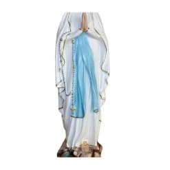 Statua Madonna Di Lourdes In Resina 70 Cm -Sconto Rosari Fai da Te in Italia 15400165 b statua madonna di lourdes in resina dipinta a mano altezza cm 73 550x550w