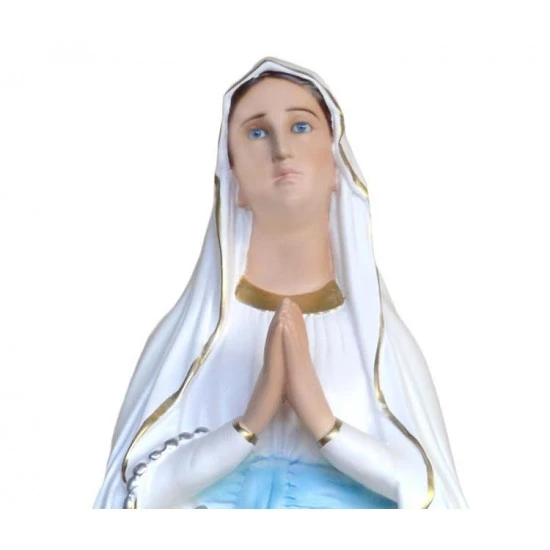 Statua Madonna Di Lourdes In Resina 85 Cm 2 Statua Madonna Di Lourdes In Resina 85 Cm - immagine 2