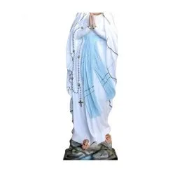Statua Madonna Di Lourdes In Resina 105 Cm -Sconto Rosari Fai da Te in Italia 15400167 b statua madonna di lourdes in resina dipinta a mano altezza cm 107 550x550w