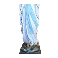 Statua Madonna Di Lourdes In Vetroresina 155 Cm -Sconto Rosari Fai da Te in Italia 15400169 b statua madonna di lourdes in vetroresina dipinta a mano altezza cm 156 550x550w