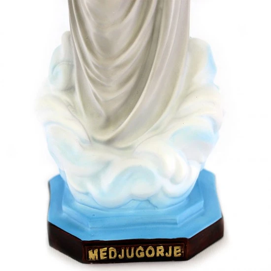 Statua Madonna Medjugorje In Resina 30 Cm 6 Statua Madonna Medjugorje In Resina 30 Cm - immagine 6