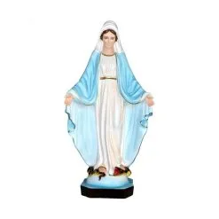 Statua Madonna Miracolosa In Resina 85 Cm