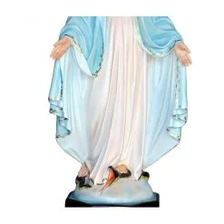 Statua Madonna Miracolosa In Vetroresina 130 Cm -Sconto Rosari Fai da Te in Italia 15400223 b statua madonna miracolosa in vetroresina dipinta a mano altezza cm 132 550x550w