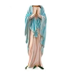 Statua Madonna Miracolosa In Preghiera In Resina 60 Cm -Sconto Rosari Fai da Te in Italia 15400226 b statua madonna miracolosa in preghiera in resina dipinta altezza cm 60 550x550w