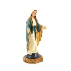 Statua Madonna Miracolosa In Resina Colorata 11 Cm -Sconto Rosari Fai da Te in Italia 1540037 b statua madonna miracolosa in resina colorata altezza cm 11 550x550w
