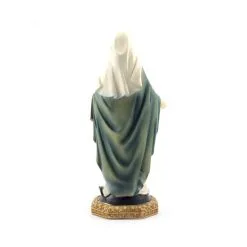Statua Madonna Miracolosa In Resina Colorata 31 Cm -Sconto Rosari Fai da Te in Italia 15400399 statua madonna miracolosa in resina colorata altezza cm 31c 550x550w