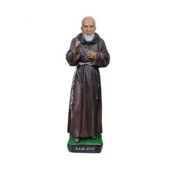 Statua San Padre Pio In Resina 60 Cm