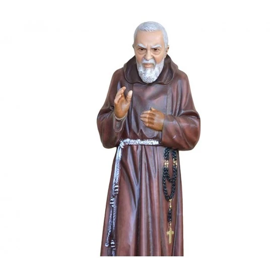 Statua San Padre Pio In Resina 80 Cm 3 Statua San Padre Pio In Resina 80 Cm - immagine 3