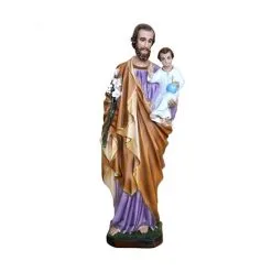 Statua San Giuseppe In Resina 70 Cm