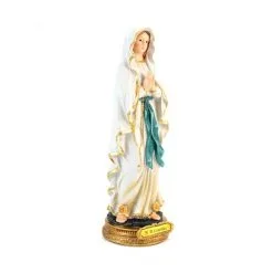 Statua Madonna Di Lourdes In Resina Colorata 22 Cm -Sconto Rosari Fai da Te in Italia 1540048 b statua madonna di lourdes in resina colorata altezza cm 22 550x550w
