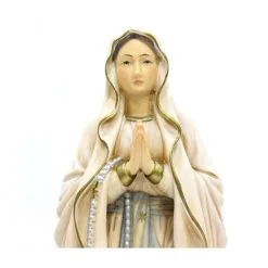 Statua Madonna Di Lourdes In Legno 28 Cm -Sconto Rosari Fai da Te in Italia 15400526 c statua madonna di lourdes in legno altezza cm 28 550x550w