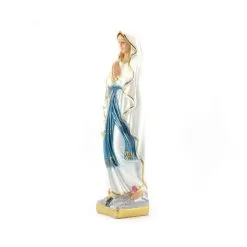 Statua Madonna Di Lourdes In Gesso 31,5 Cm -Sconto Rosari Fai da Te in Italia 15400541 b statua madonna di lourdes in gesso altezza cm 31 5 550x550w