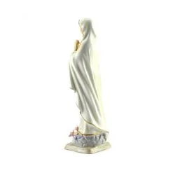 Statua Madonna Di Lourdes In Porcellana 22,5 Cm -Sconto Rosari Fai da Te in Italia 15400574 statua madonna di lourdes in porcellana altezza cm 22 5b 550x550w