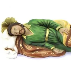 Statua San Giuseppe Dormiente In Resina 40 Cm -Sconto Rosari Fai da Te in Italia 15400583 statua san giuseppe dormiente in resina lunghezza 40 cmc 550x550w