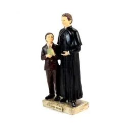 Statua Don Bosco E Domenico Savio In Resina 20 Cm -Sconto Rosari Fai da Te in Italia 1540060 c statua don bosco e domenico savio in resina colorata altezza cm 20 550x550w