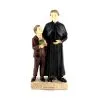 Statua Don Bosco E Domenico Savio In Resina 12 Cm