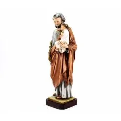 Statua San Giuseppe In Resina Colorata 40 Cm -Sconto Rosari Fai da Te in Italia 15400660 statua san giuseppe in resina colorata 40 cmf 550x550w