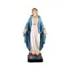 Statua Madonna Miracolosa Resina Dipinta 60 Cm