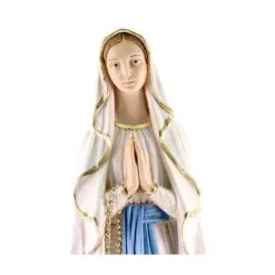 Statua Madonna Di Lourdes Resina Dipinta 42 Cm -Sconto Rosari Fai da Te in Italia 15400688 statua madonna di lourdes resina dipinta 42 cme 550x550w