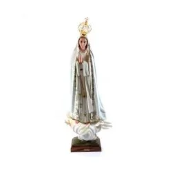 Statua Madonna Di Fatima In Plastica 95 Cm