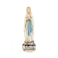Statua Madonna Di Lourdes In Resina 15,5 Cm