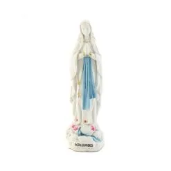 Statua Madonna Di Lourdes In Resina 22 Cm