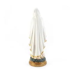 Statua Madonna Lourdes In Resina Colorata 31 Cm -Sconto Rosari Fai da Te in Italia 15400710 c statua madonna di lourdes in resina colorata altezza cm 31 550x550w