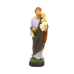 Statua San Giuseppe In Resina 32 Cm